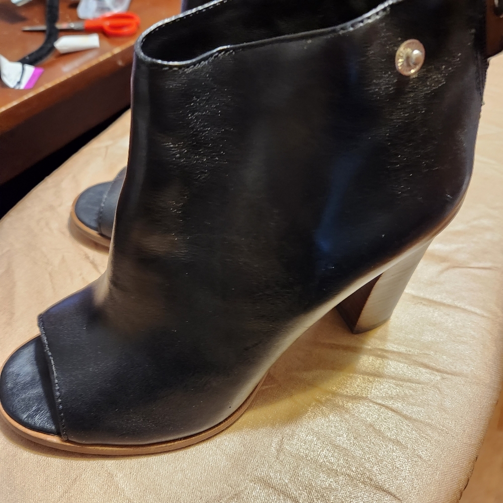 Coach Labelle Booties With Open Toe - image 4